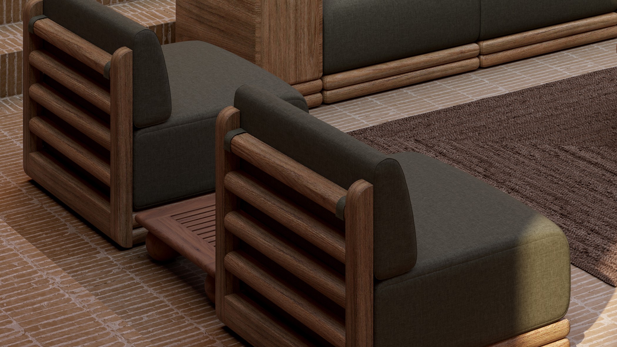 Bali Outdoor End Table