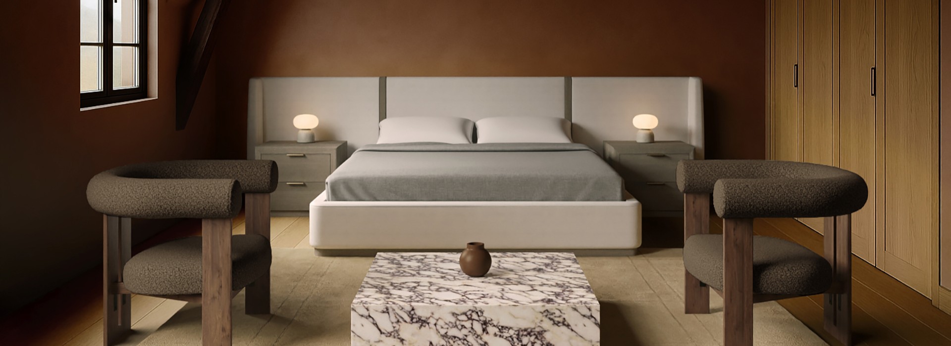 Bold Forms, Soft Serenity