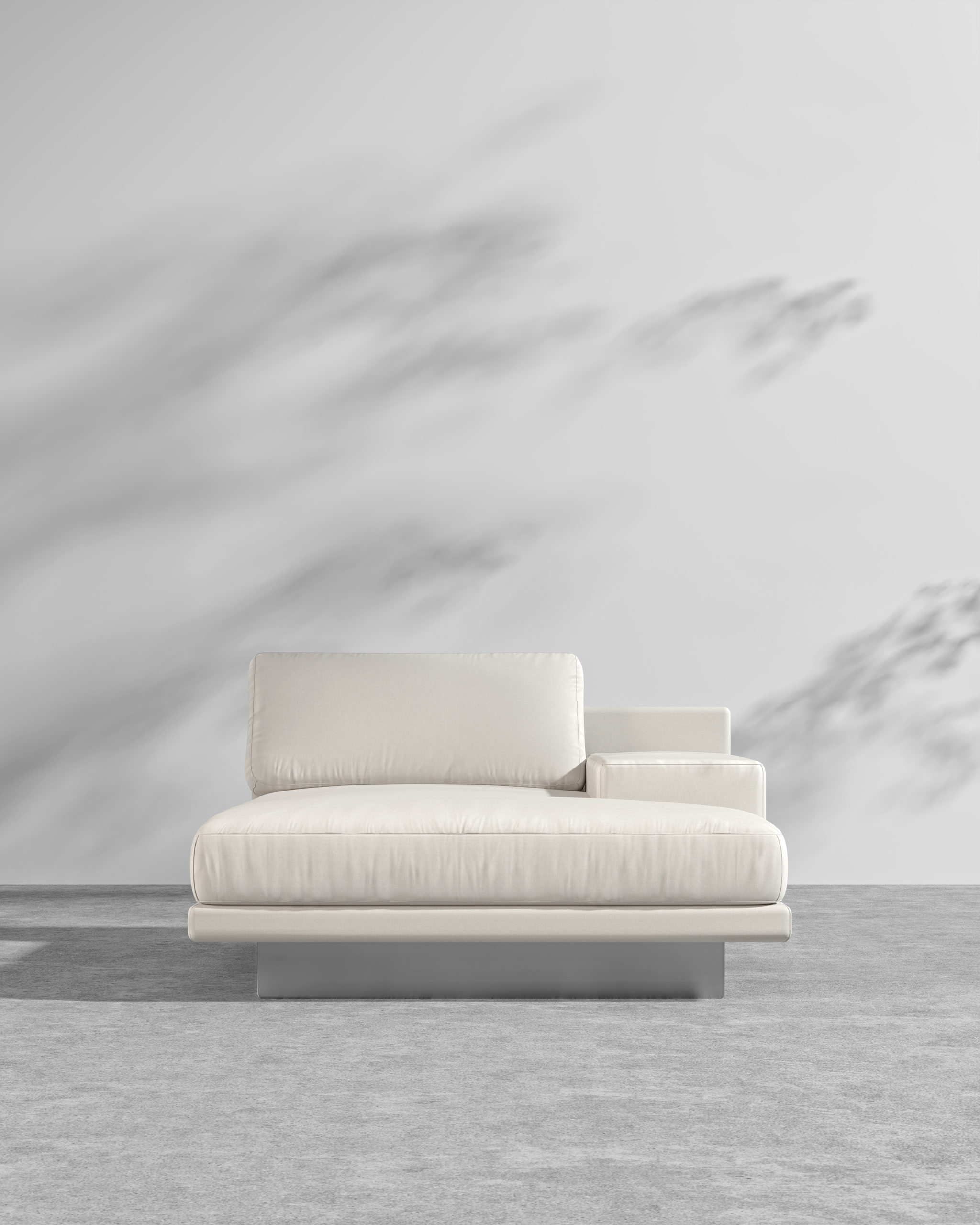 Dresden Outdoor Right Chaise with Armrest