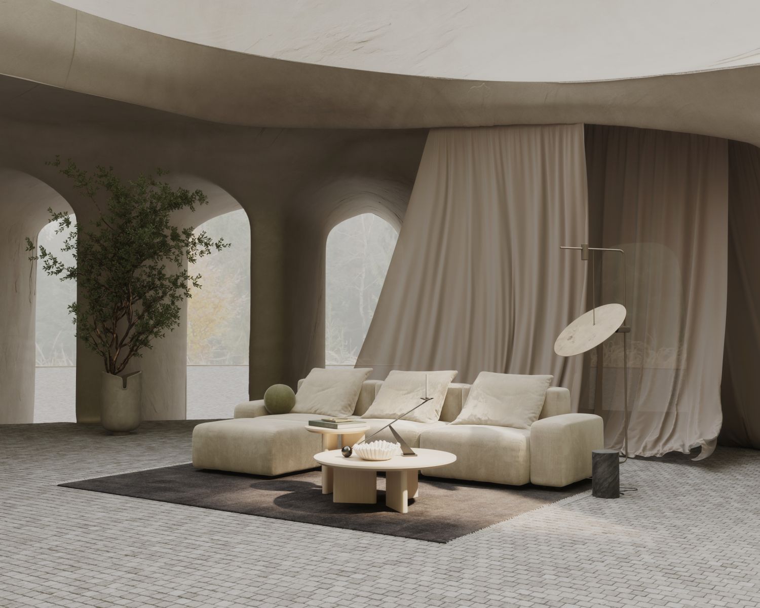 How to take apart a sectional sofa