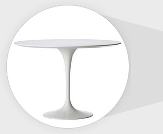 Marble Tulip Table Mass Reproduction