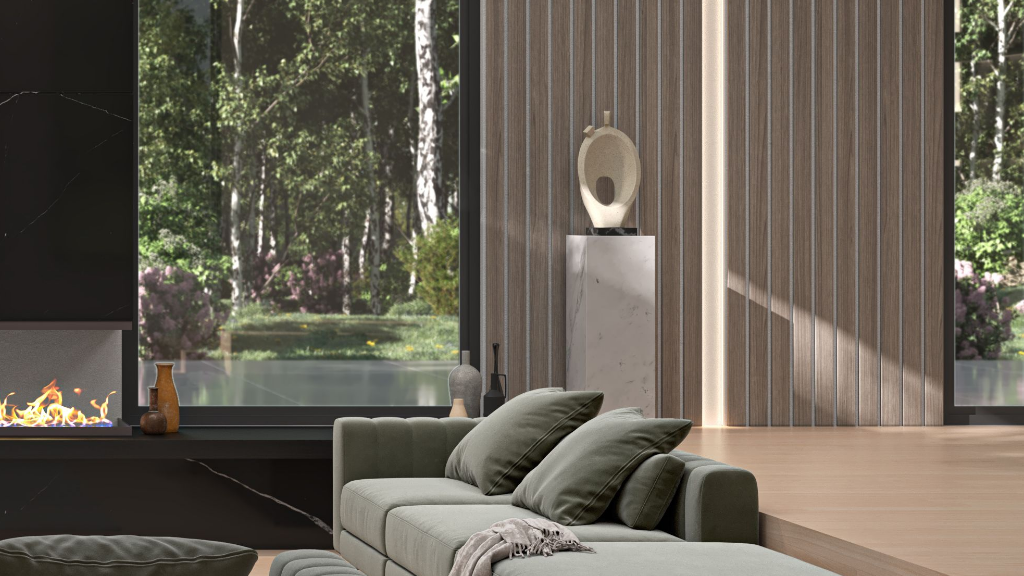 Liza Pedestal - Marble