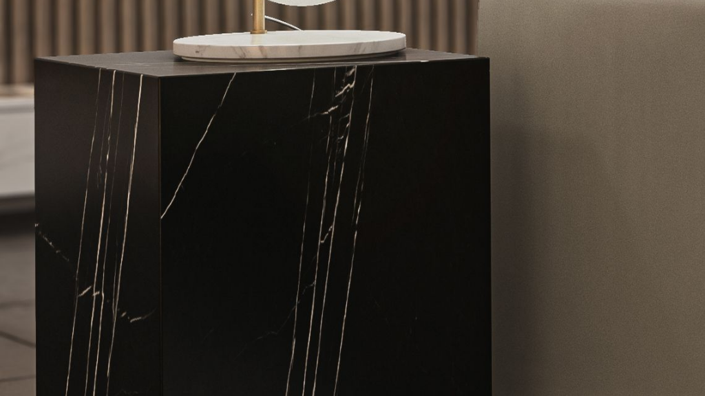 Liza Side Table - Marble