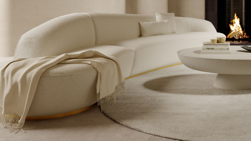 Reya Curved Sectional