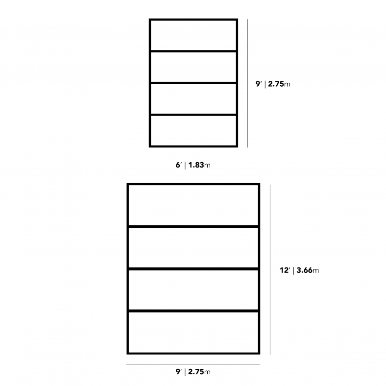 Dimensions for Wes Rug