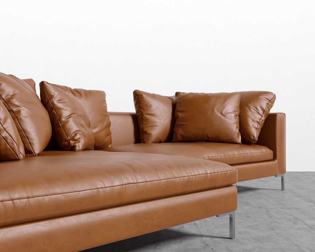 Hugo Sectional - Leather | Modern Sofa | Rove Concepts