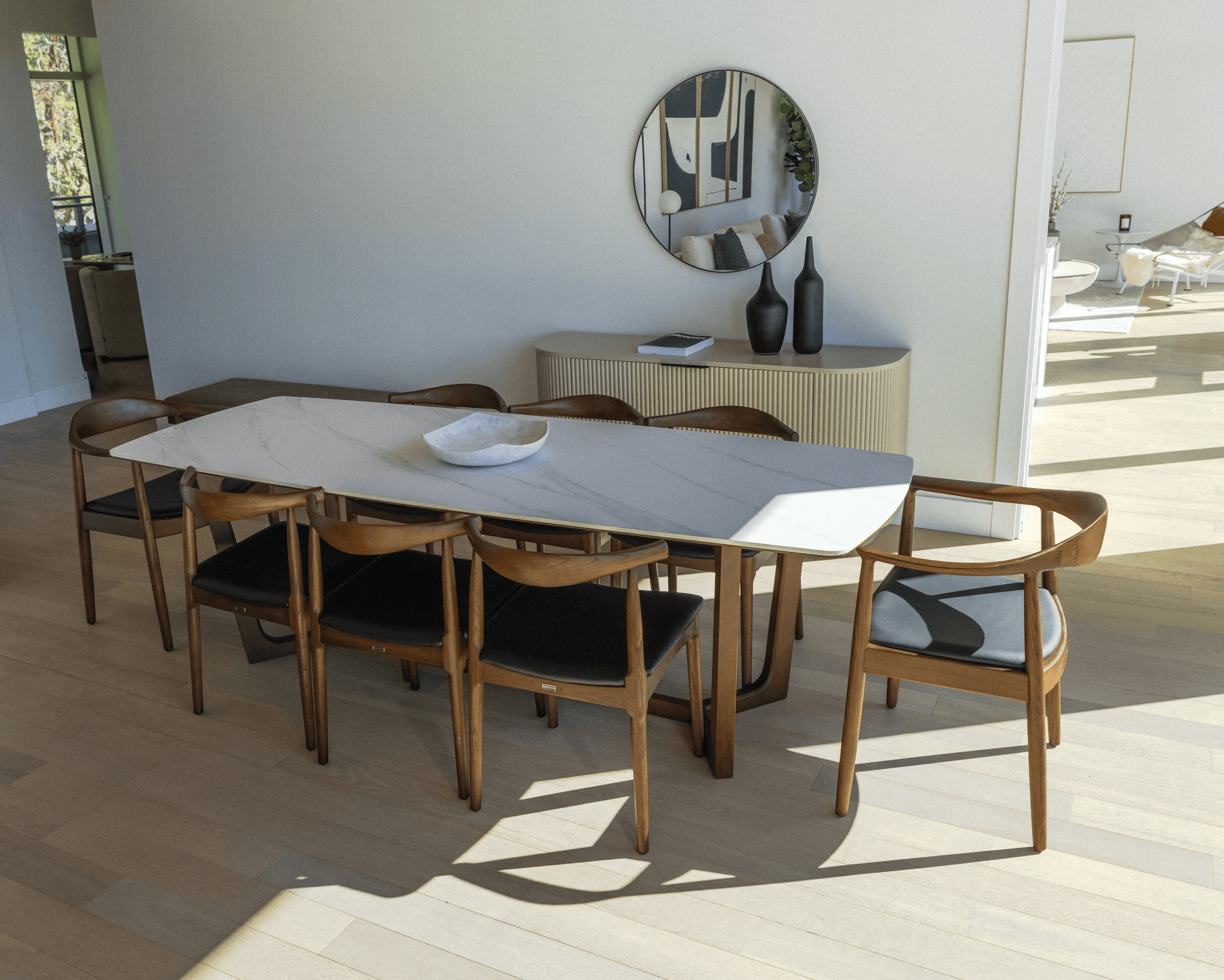 Evelyn Dining Table | Mid-Century Modern