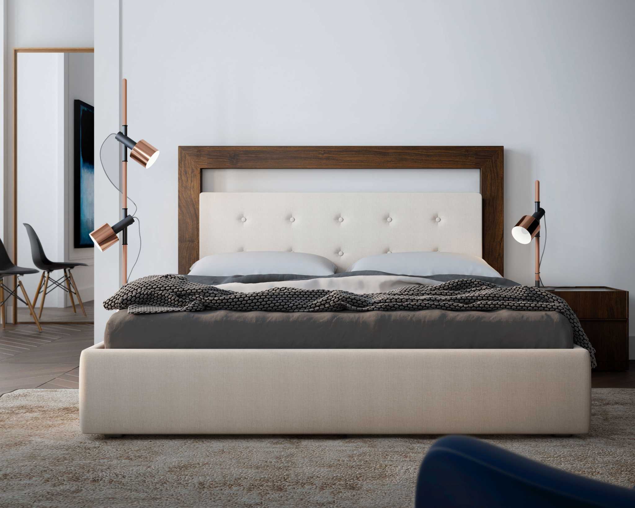 Chloe Bed | Modern Bed | Rove Concepts