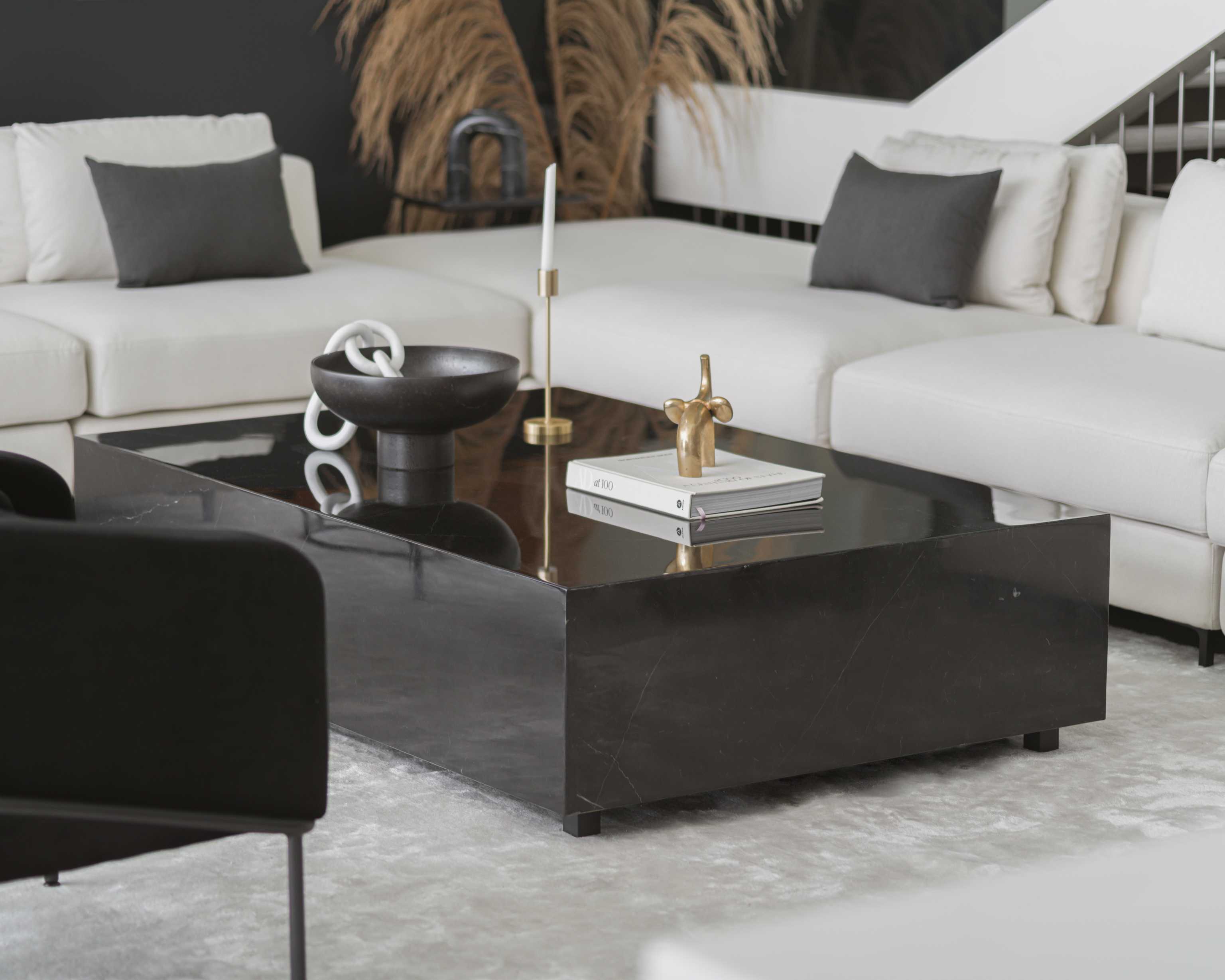 Liza Coffee Table Grande Marble Rove Concepts