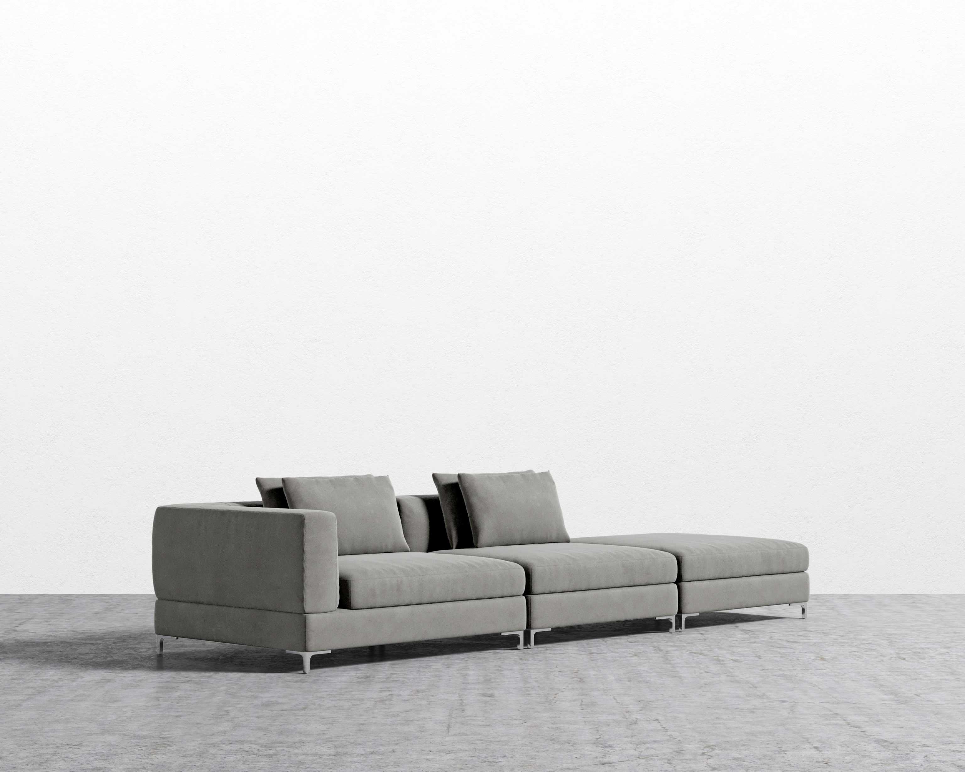 Antonio Open End Sofa - Low Back | Rove Concepts