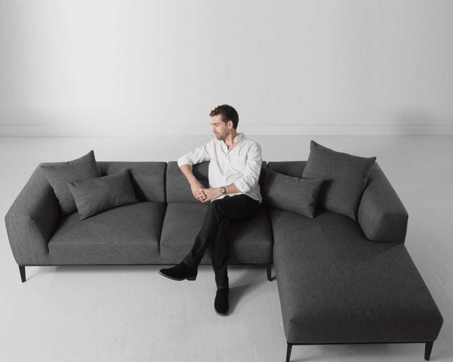 Modern Finley Sofa Sectional Rove Concepts