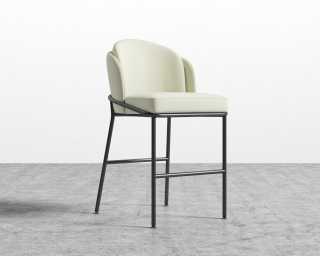 Angelo Counter Stool - PU Leather - Monaco Cream