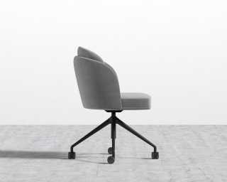 Angelo Office Chair - Plush Velvet - Glacier Grey Angelo Office Chair - Plush Velvet - Glacier Grey