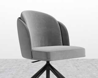 Angelo Office Chair - Plush Velvet - Glacier Grey Angelo Office Chair - Plush Velvet - Glacier Grey