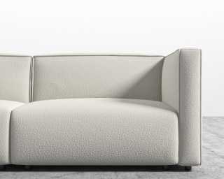 Arya Modular Loveseat - Chatou Boucle - Pearl Arya Modular Loveseat - Chatou Boucle - Pearl