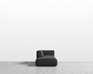 Arya Modular Sofa Open End LHF - Chatou Boucle - Caviar Arya Modular Sofa Open End LHF - Chatou Boucle - Caviar