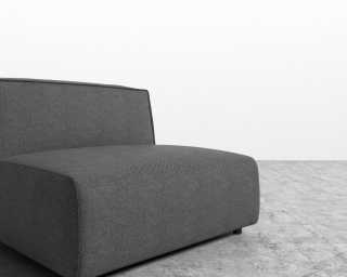 Arya Armless - Plush Weave Narwhal