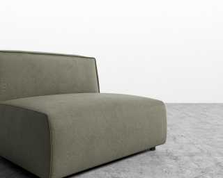 Arya Armless - Venice Suede - Sage