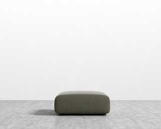 Arya Ottoman - Venice Suede - Sage Arya Ottoman - Venice Suede - Sage