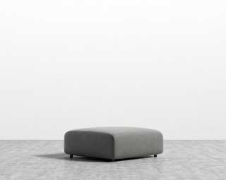 Arya Ottoman - Venice Suede - Strato