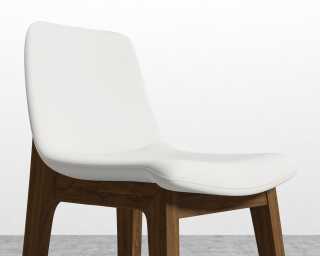 Aubrey Counter Stool - Trento Eggshell - Walnut Stain