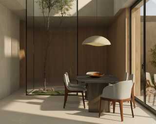 Aubrey Dining Scene with Solana Aubrey Dining Scene with Solana