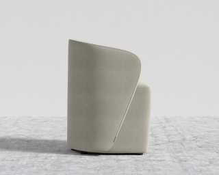 Aulus Dining Chair - Plush Velvet - Oat