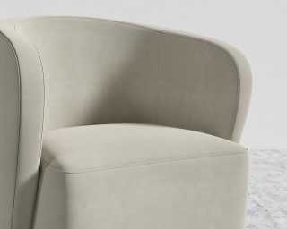 Aulus Dining Chair - Plush Velvet - Oat