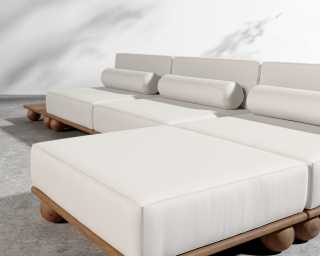 Bali Outdoor Modular Sectional - Palisades