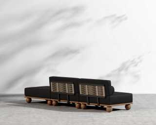 Bali Outdoor Open-End Sofa - Arcadia Bali Outdoor Open-End Sofa - Arcadia