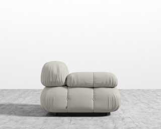 Belia Left Arm - Microfiber - Trento Taupe