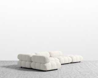 Belia Modular Sectional - Chatou Boucle - Pearl