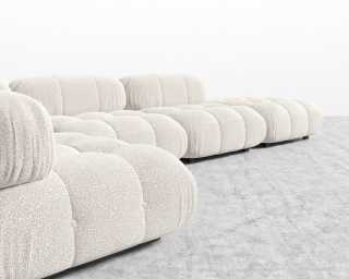 Belia Modular Sectional - Chatou Boucle - Pearl