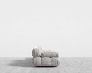 Belia Open End Sofa - Venice Vegan Suede - Chiffon Belia Open End Sofa - Venice Vegan Suede - Chiffon