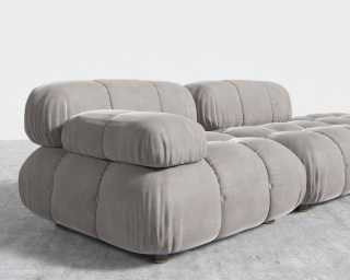 Belia Open End Sofa - Venice Vegan Suede - Chiffon Belia Open End Sofa - Venice Vegan Suede - Chiffon