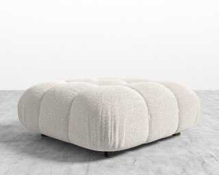 Belia Ottoman - Chatou Boucle - Pearl Belia Ottoman - Chatou Boucle - Pearl