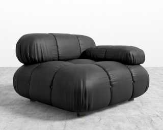 Belia Right Arm - Trento Microfiber Leather - Trento Jet Black Belia Right Arm - Trento Microfiber Leather - Trento Jet Black