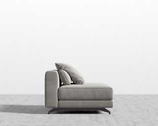 Berlin Armless - Plush Velvet - Dusk Berlin Armless - Plush Velvet - Dusk