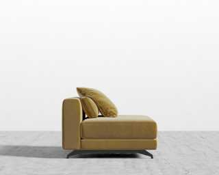 Berlin Armless - Plush Velvet - Golden Beryl 2022 Berlin Armless - Plush Velvet - Golden Beryl 2022