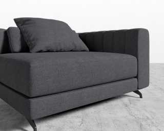 Berlin RHF Corner - Plush Weave - Narwhal