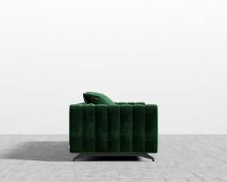 Berlin Sofa - Plush Velvet - Moss