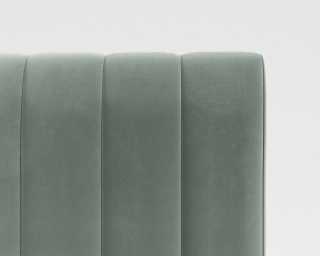 Berlin Headboard - Plush Velvet - Moonstone
