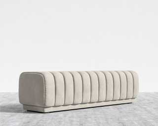 Berlin Bench - Venice Vegan Suede - Latte