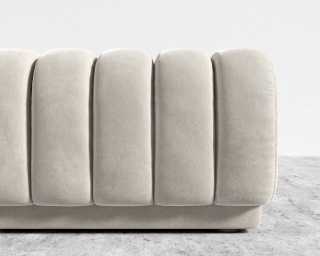 Berlin Bench - Venice Vegan Suede - Latte