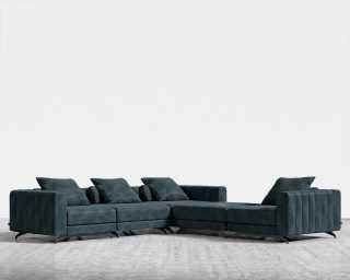 Berlin_L_Sectional_PlushVelvet_Prussian Berlin_L_Sectional_PlushVelvet_Prussian