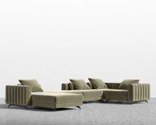 Berlin_Modular-Sectional_Plush-Velvet_Olive-Green