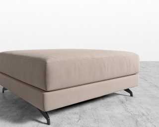 Berlin Ottoman - Plush Velvet - Blush Berlin Ottoman - Plush Velvet - Blush