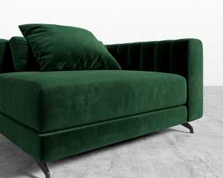 Berlin RHF Corner - Plush Velvet - Moss Berlin RHF Corner - Plush Velvet - Moss