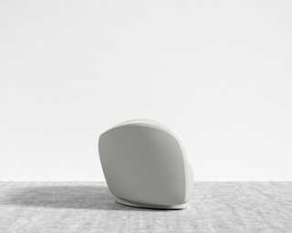 Diane Sofa - Trento Microfiber Leather - Trento Eggshell