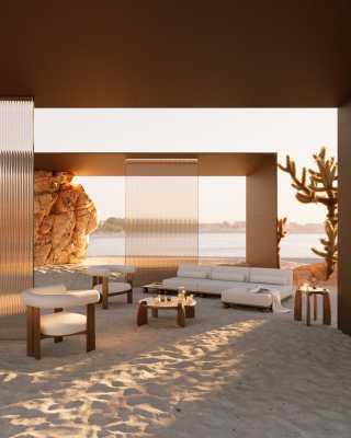 Bali Outdoor End Table